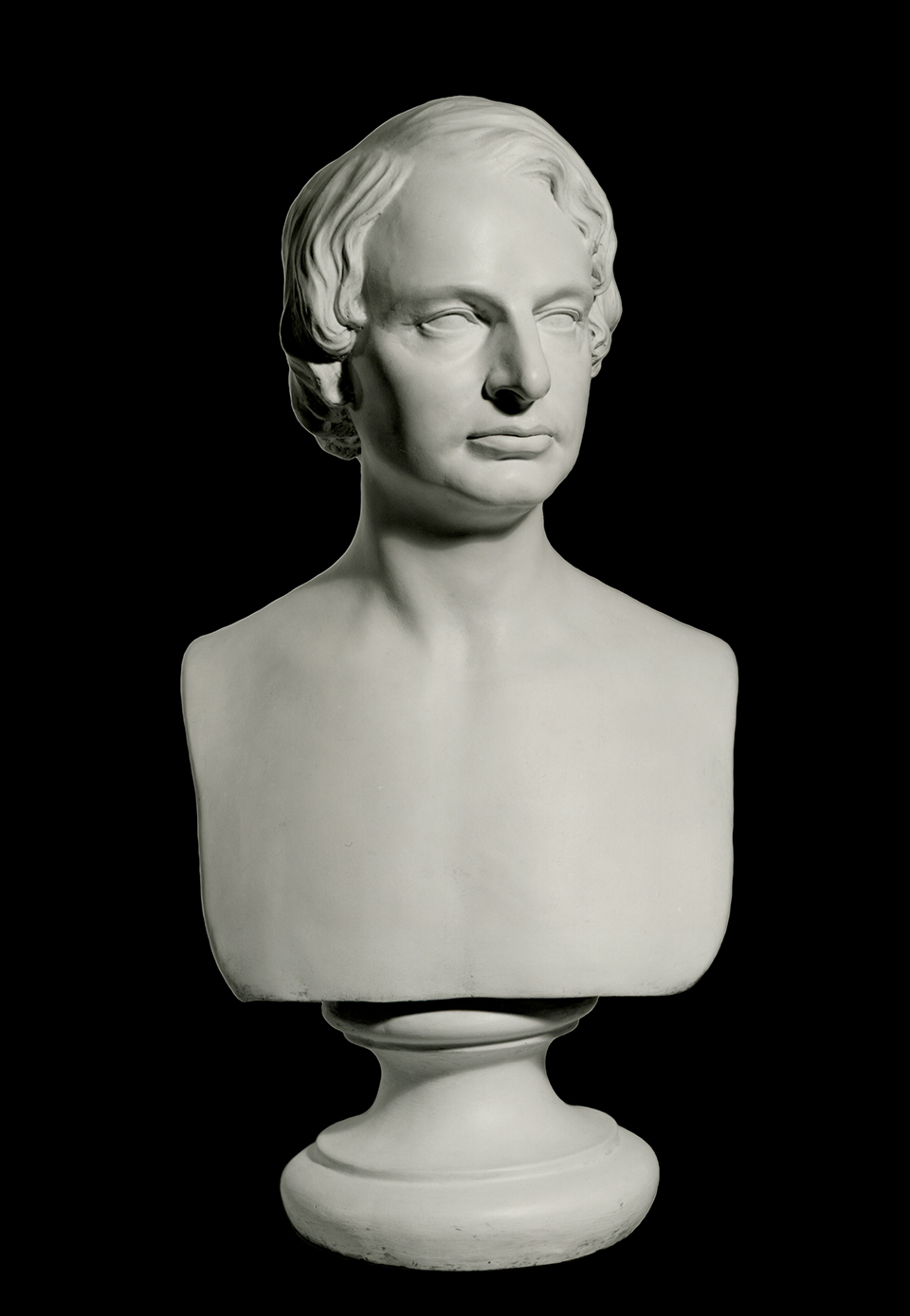 A plaster bust of Henry Wadsworth Longfellow by sculptor Edward Augustus Brackett. A plaster bust of Henry Wadsworth Longfellow by sculptor Edward Augustus Brackett.