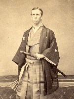 Charles Longfellow in Samurai garb, c. 1872