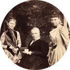 historic portrait of three women