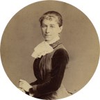 historic sepia toned portrait of a woman