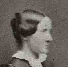 Julia Ward Howe, 1852. Julia Ward Howe, 1852.