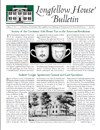 Longfellow House Bulletin, June, 2012