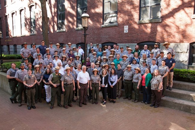 Lowell National Historical Park 2018 Staff A staff photo at Lowell National Historical Park from 2018