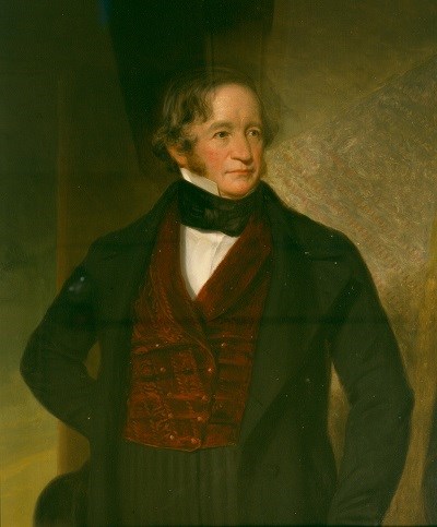 A portrait of Nathan Appleton, a wealthy Boston merchant