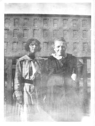 Mrs. Tremblay (right) was a boardinghouse keeper in Lowell