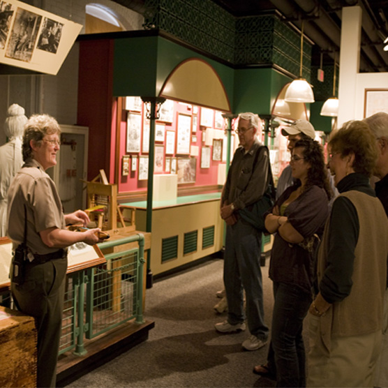 Ranger at the Boott Cotton Mills Museum