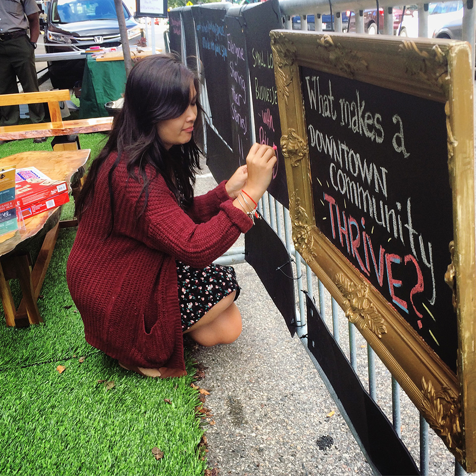 Park(ing) Day Downtown Lowell