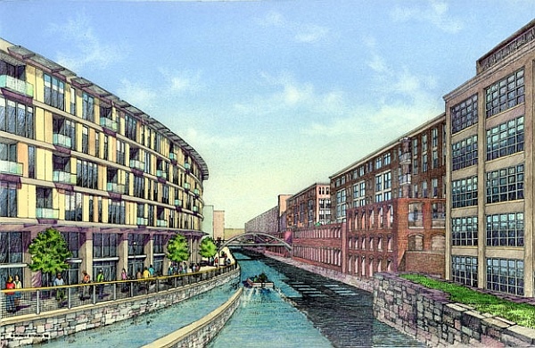 Pawtucket Canal Rendering