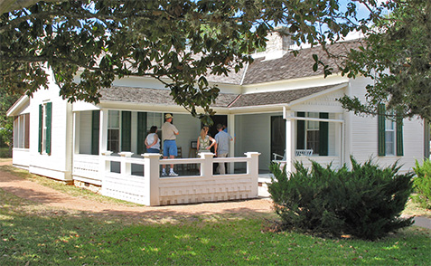 Boyhood Home Front Porch