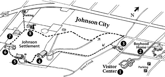 Map of Johnson Settlement