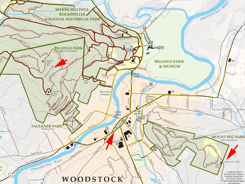 Peak to Peak Marsh Billings Rockefeller National Historical Park