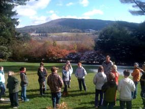 Students & Teacher at the Park