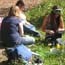 Students outdoor laboratory