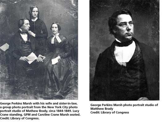 George Perkins Marsh Historical Photos Collage