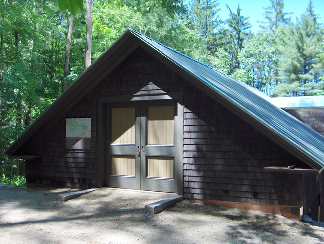 Restored Woodbarn, 2008. Restored Woodbarn, 2008.