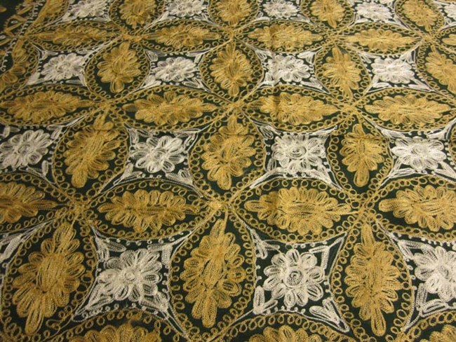 MABI 12965, Embroidered Tablecloth from India, c. 1963