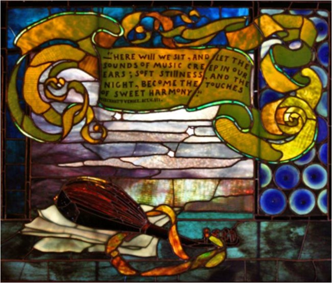 MABI 4093, Leaded Windowpane by Loius C. Tiffany & Company, c. 1886