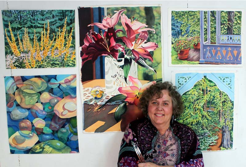 Margaret Dwyer 2019 Artist in Residence Marsh-Billings-Rockefeller NHP