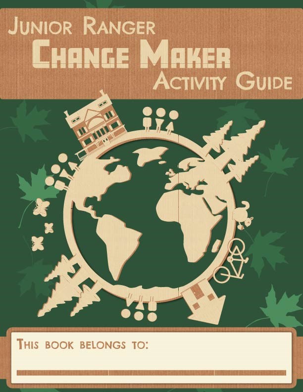 Cover of Junior Ranger Change Maker booklet