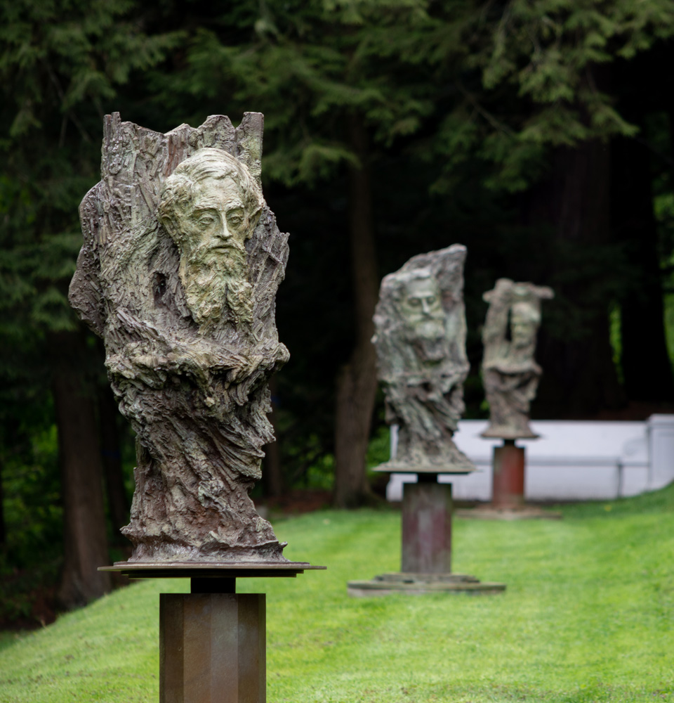 Greg Wyatt Sculptures in MABI garden