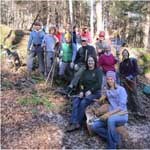 Trail work crew Trail work crew