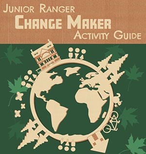 Junior Ranger Change Maker Activity Guide with Globe
