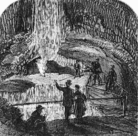 Bottomless Pit and the Bridge of Sighs in Mammoth Cave