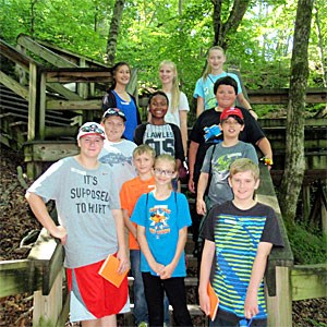 Students on a Mammoth Cave Field Trip Students on a Mammoth Cave Field Trip