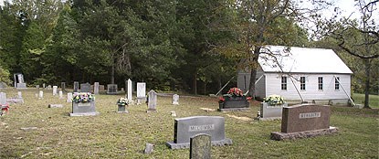 Joppa Church and Cemetery in Mammoth Cave National Park Joppa Church and Cemetery in Mammoth Cave National Park