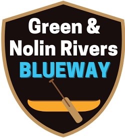 logo for the Green and Nolin River blueway