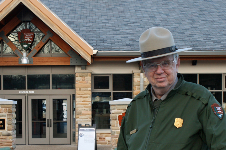George Bruce Corrie retires from Mammoth Cave National Park.