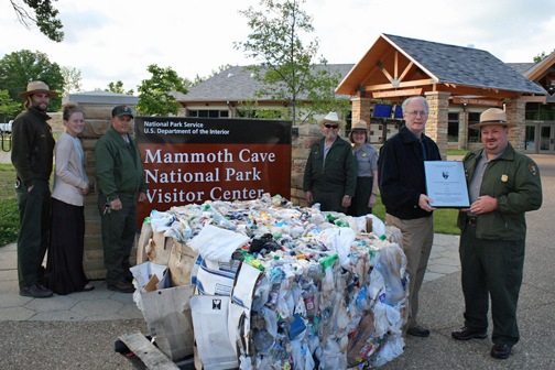 Park Green Team receives NPS Environmental Achievement Award
