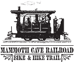 Mammoth Cave Railroad Bike and Hike Trail logo Mammoth Cave Railroad Bike and Hike Trail logo
