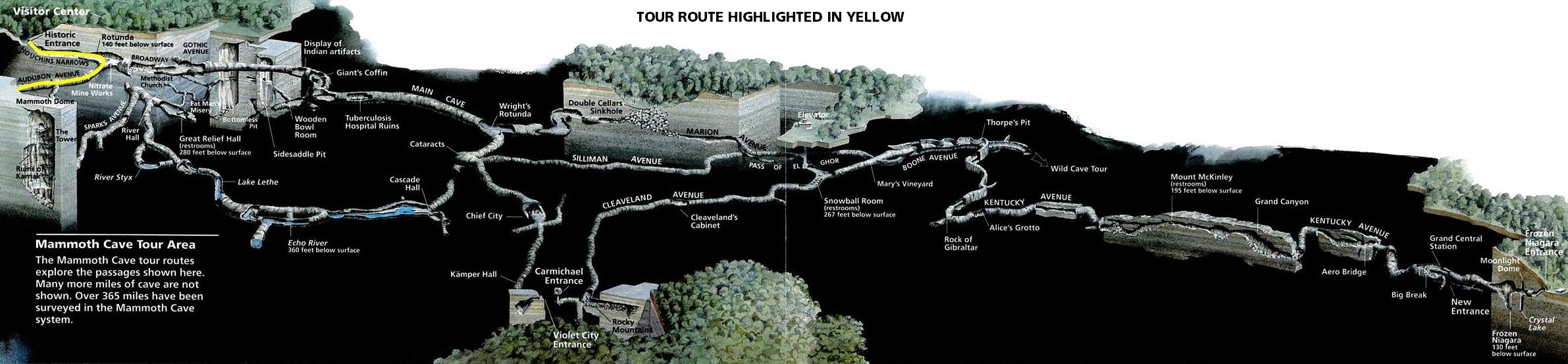 26 Map Of Mammoth Cave Maps Online For You