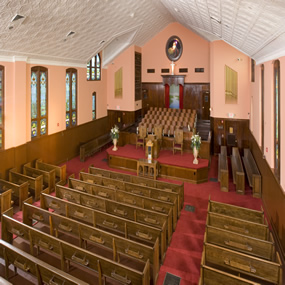 Heritage Sanctuary at Historic Ebenezer Baptist Church.