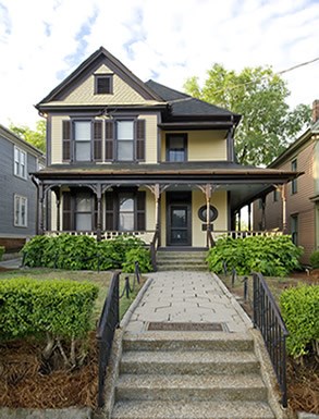 Exterior view of Birth Home of Martin Luther King, Jr..