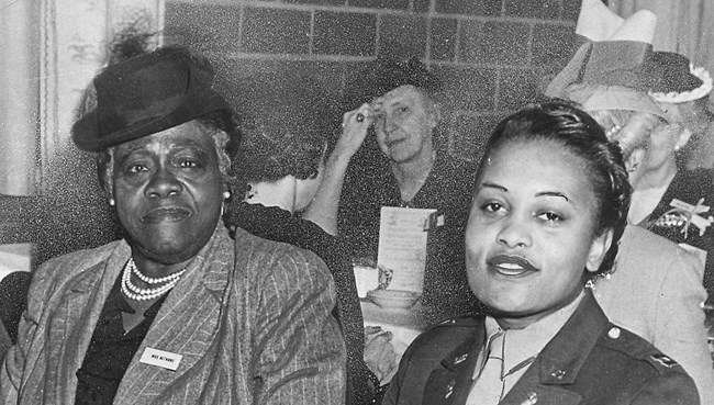 Dovey Johnson and Mary McLeod Bethune