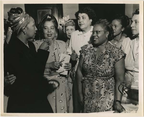 Vivian Carter Mason and Josephine Baker