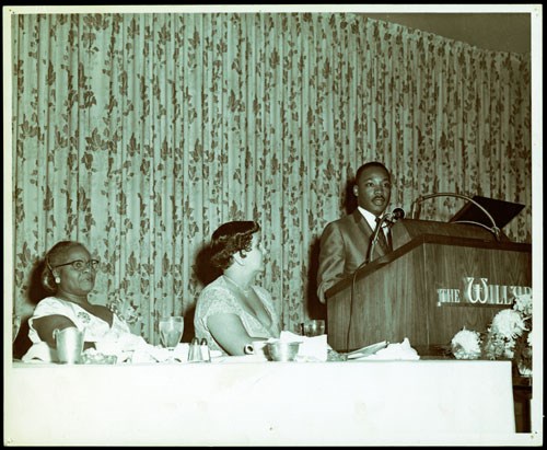 Vivian Carter Mason and Rev. Dr. Martin Luther King, Jr.