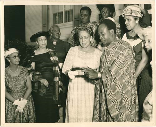Dr. Dorothy Boulding Ferebee and Kwame Nkrumah