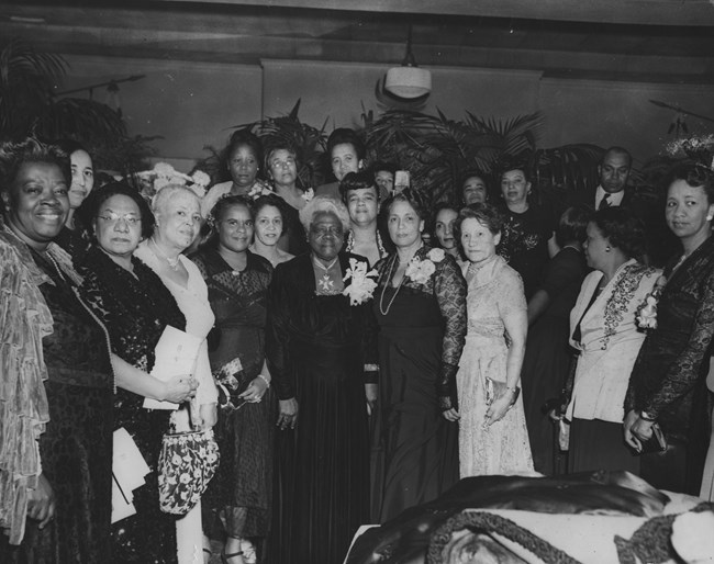 Mary McLeod Bethune and NCNW Members