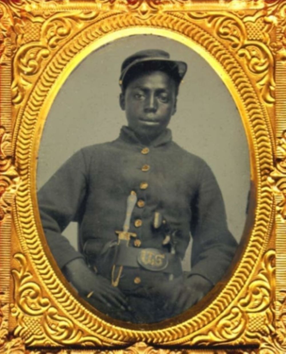 USCT Soldier from Ross J. Kelbaugh Collection