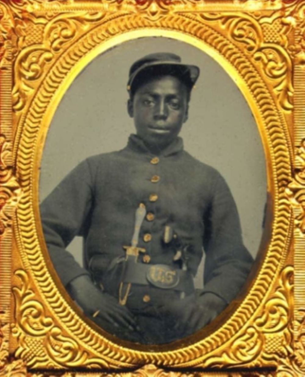 USCT Soldier from Ross J. Kelbaugh Collection USCT Soldier from Ross J. Kelbaugh Collection