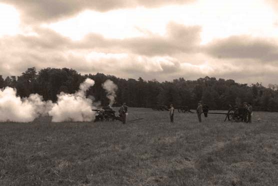 Artillery demonstration