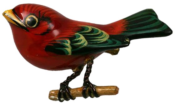 Bird pin pendant Bird pin pendant