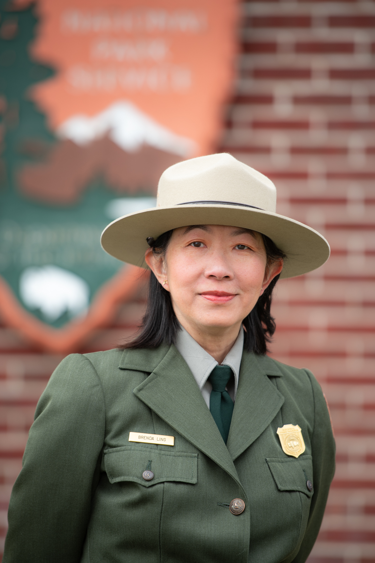 woman in uniform and hat