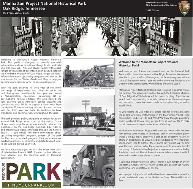 MAPR Third Edition 2018 508C-1 front page of Manhattan project newspaper for 2018