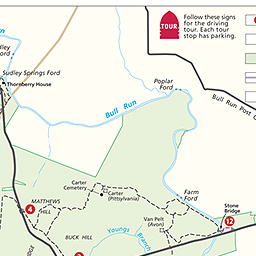 battle of bull run map