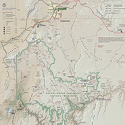 Grand Canyon Parashant National Monument Map