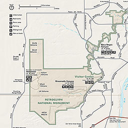 Petroglyph National Monument Map